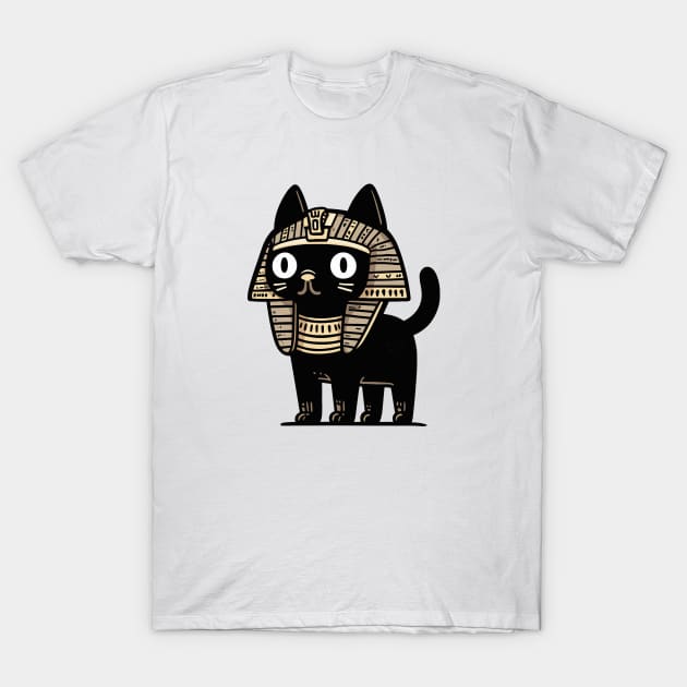 Egyptian Cat T-Shirt by katzura